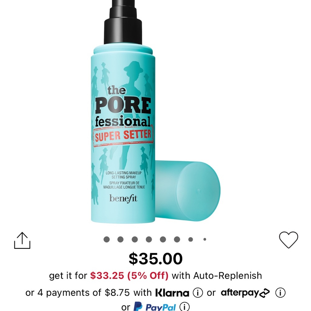 Benefit The POREfessional Super Setter Setting Spray